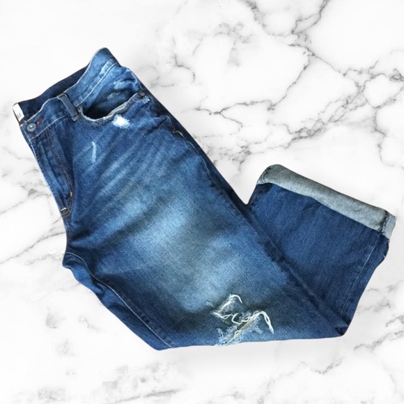 Distressed Y2K Aeropostale Bootcut Jeans - Picture 2 of 5